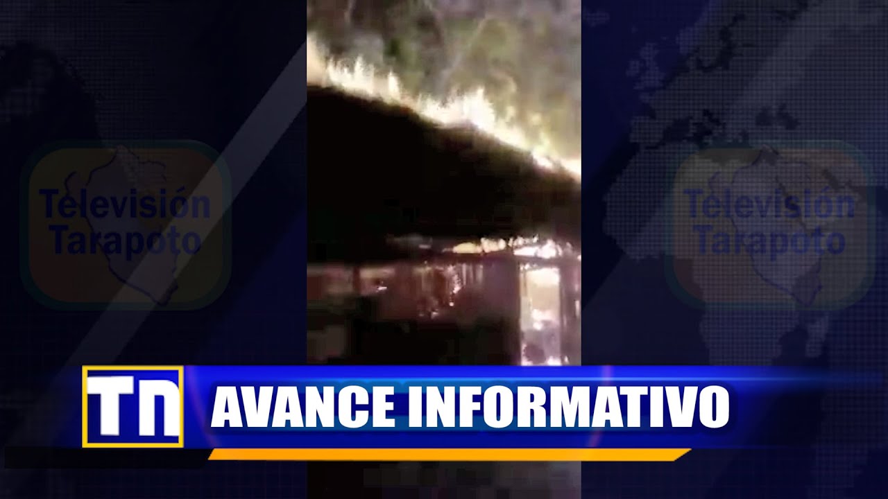 Avance Informativo Lunes De Mayo Del Televisi N Tarapoto