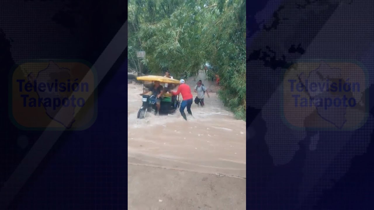 Juanjui Quebrada Se Activa Tras Copiosa Lluvia Pobladores Solidarios