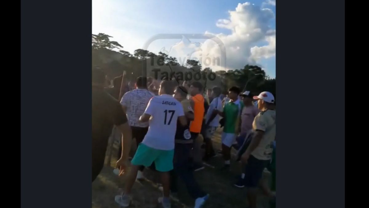 Video Partido De Copa Per Termina En Batalla Campal En El Dorado