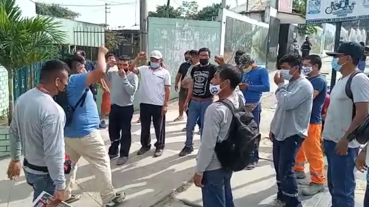 Tarapoto Trabajadores De Construcción Civil Que Trabajan En La